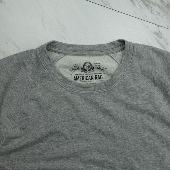 💰America Rag Cie Half Sleeve Gray Sweater - Picture 3 of 6